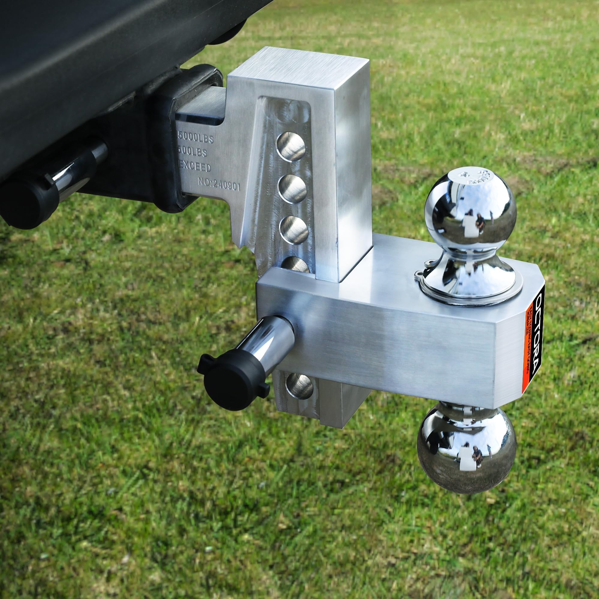 octora lifestyle towing scene illustrating confidence while hauling gear