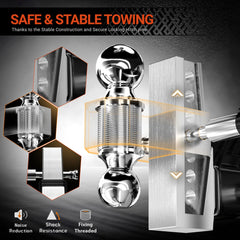 octora side profile showing 6 inch adjustment and level matching benefit