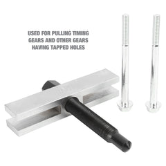 OEMTOOLS two 5/16-18 x 6-inch bolts detail, secure threading for tapped-hole removal
