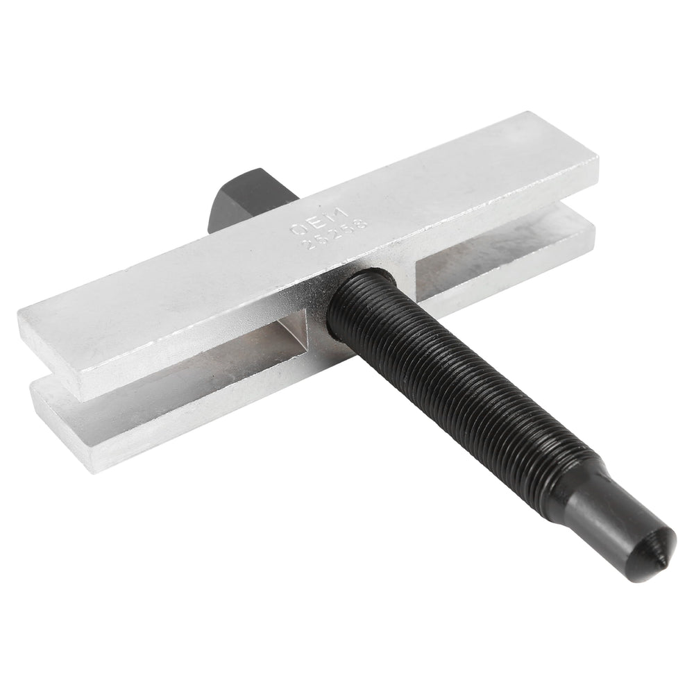 OEMTOOLS 25258 front view showing full puller and yoke, durable steel for dependable pulls