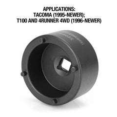 OEMTOOLS close-up of four solid pins for durable torque transfer