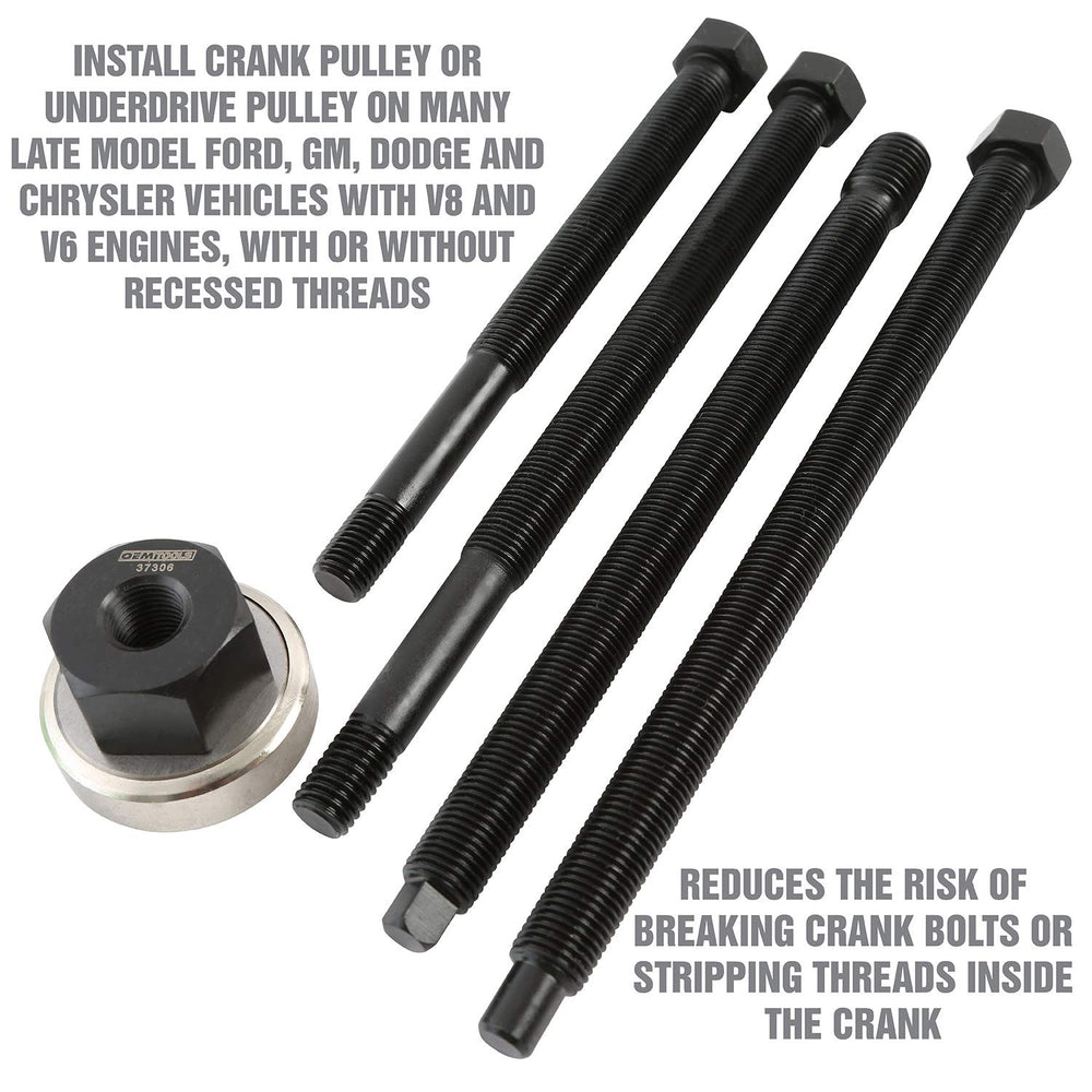 OEMTOOLS close detail of black phosphate finish protecting steel from corrosion