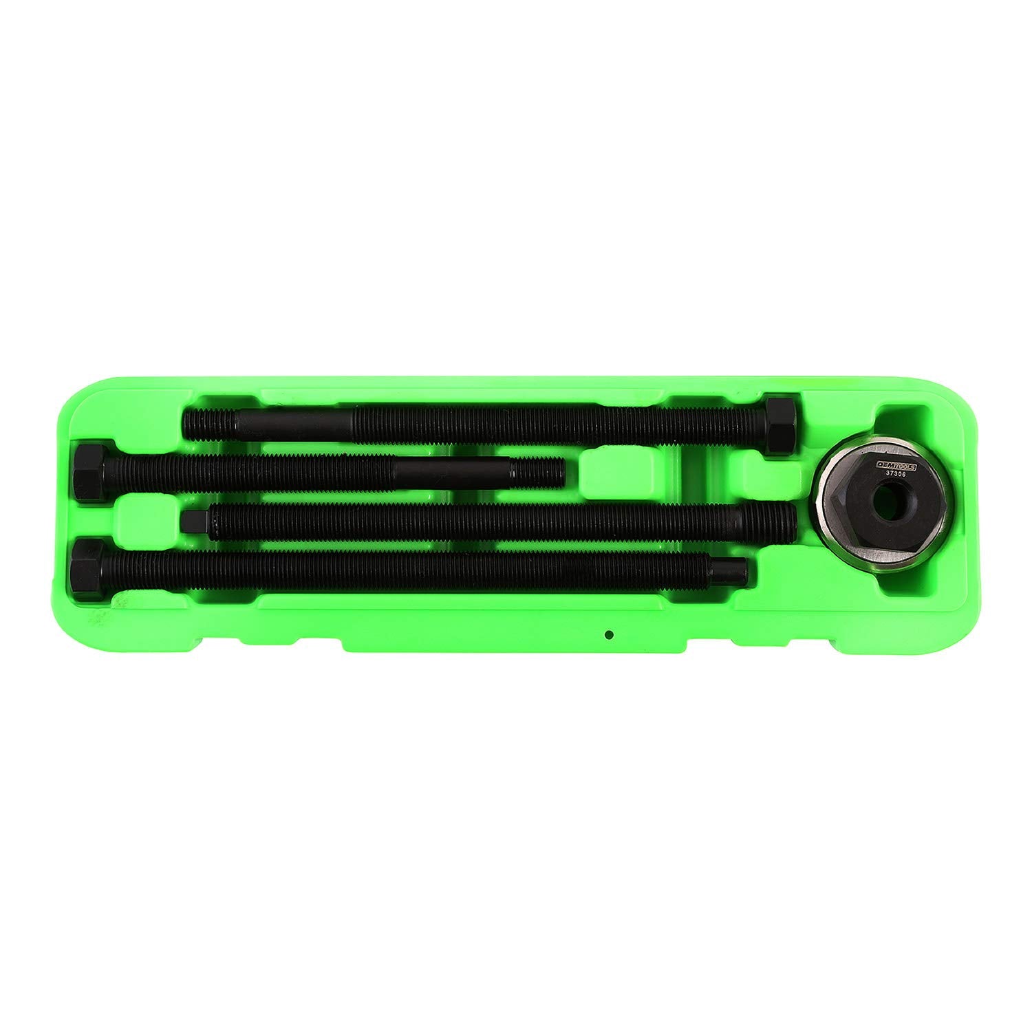 OEMTOOLS four threaded rods laid out to show included sizes and compatibility