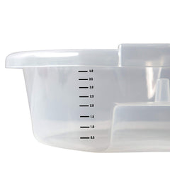 OEMTOOLS 87013 built-in shelf holding an oil filter for cleaner draining