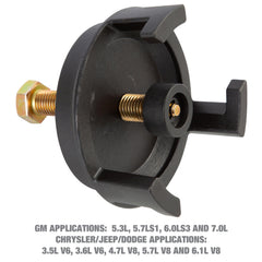 OEMTOOLS assorted adapters and bolts laid out for quick selection and versatile fitment