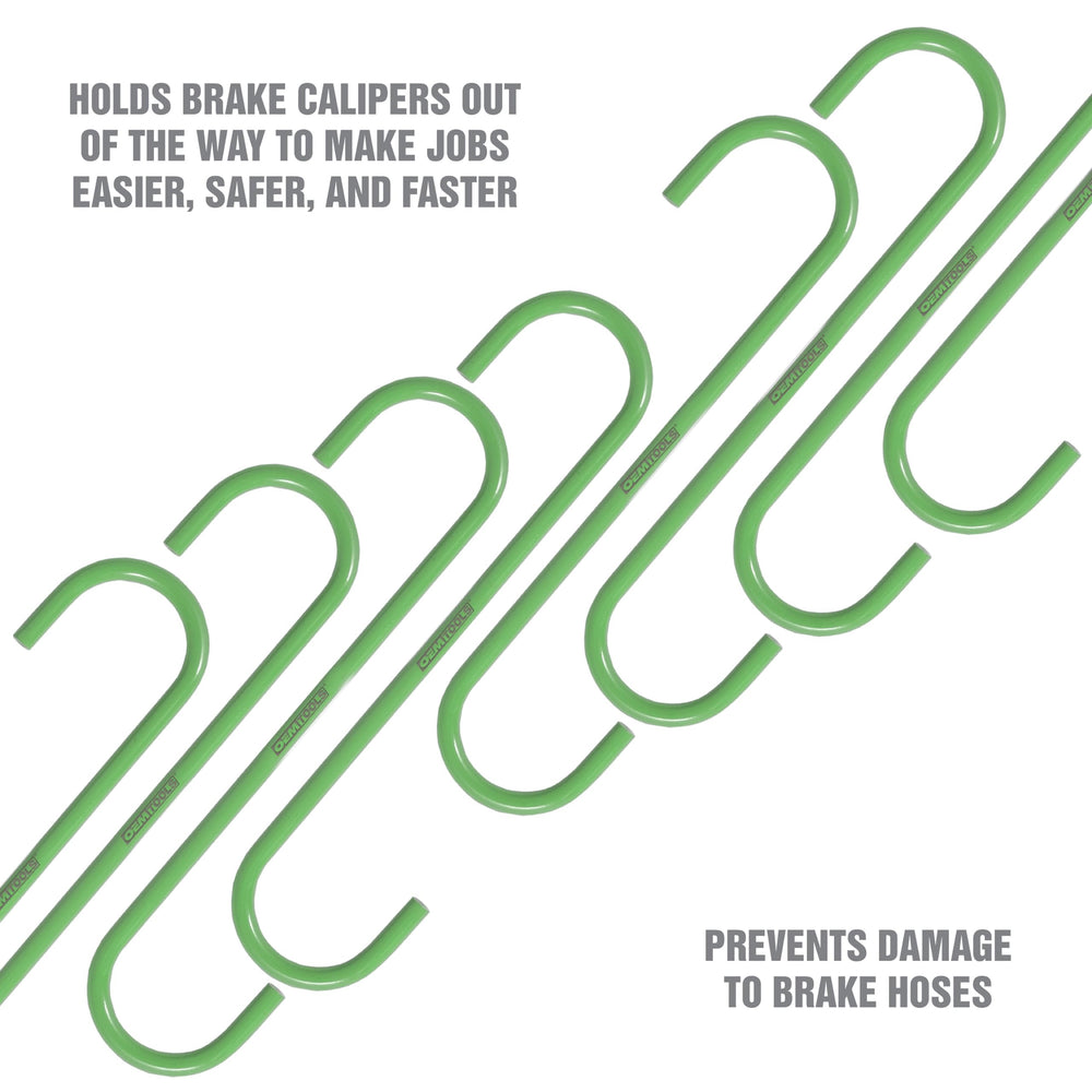 OEMTOOLS hanger supporting caliper under vehicle keeping brake hose strain-free and organized