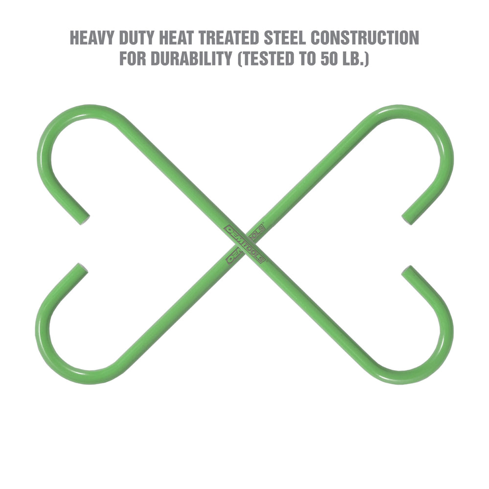 OEMTOOLS powder-coated green finish texture resisting grime and improving tool visibility