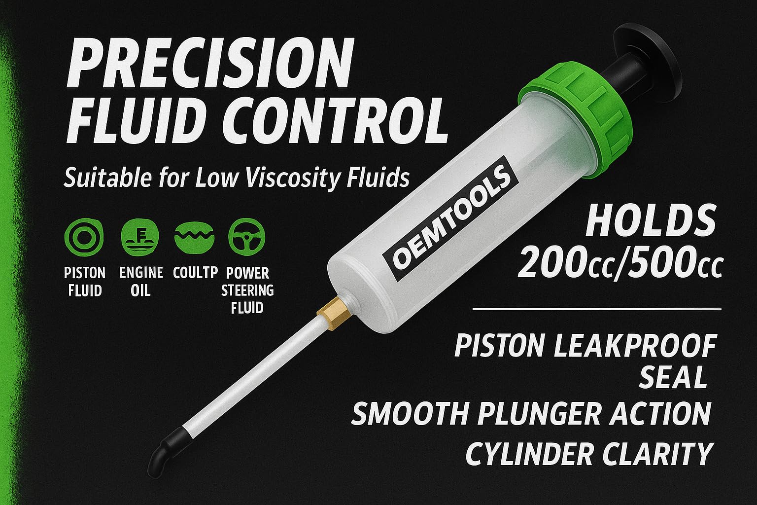 OEMTOOLS two connectable extension tubes assembled to reach recessed filler necks effectively