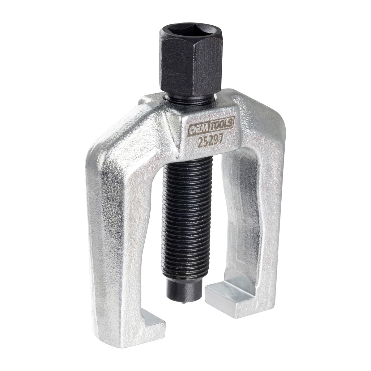 OEMTOOLS front view of puller showing yoke and screw for reliable removal