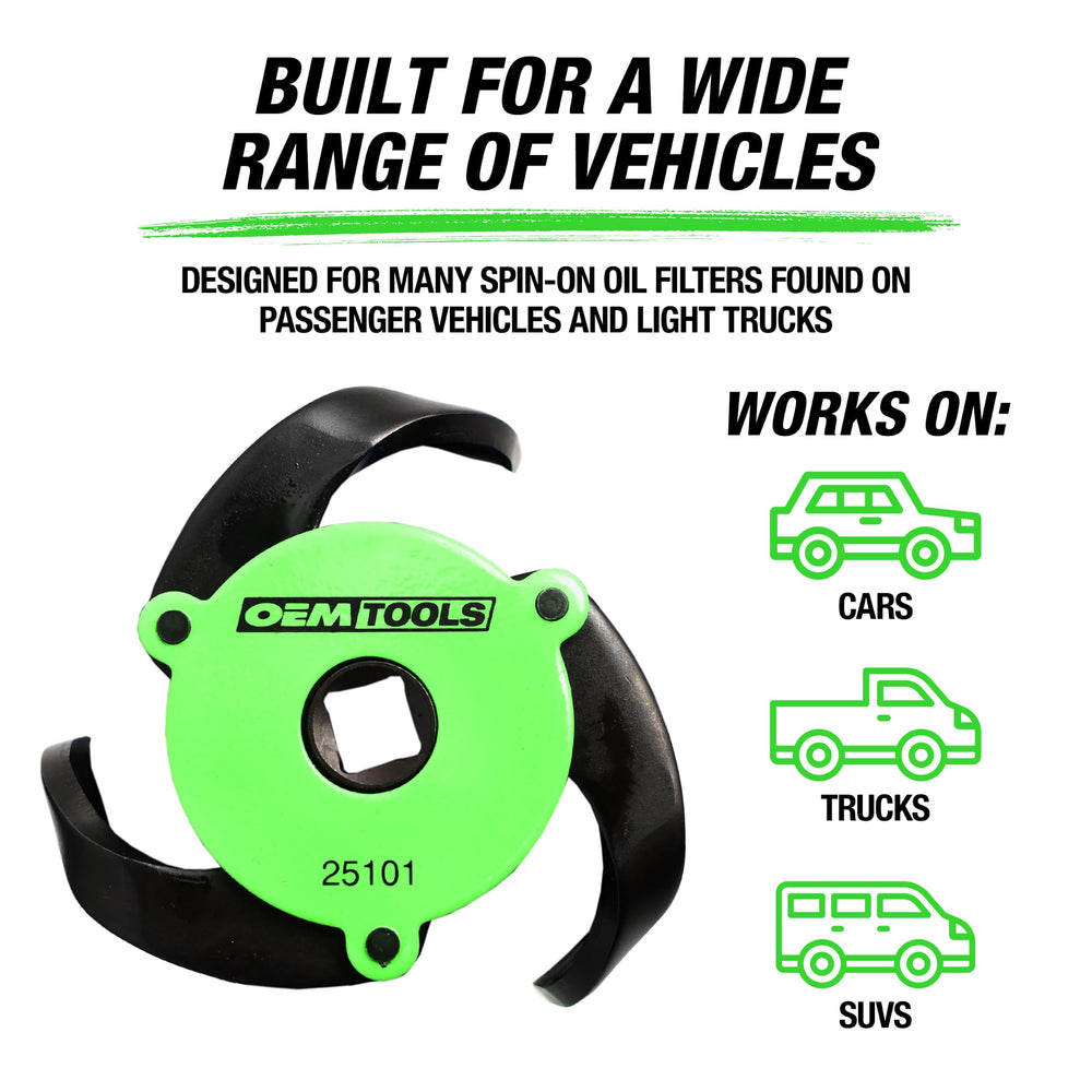 OEMTOOLS in a garage setting showing ease of use and efficiency