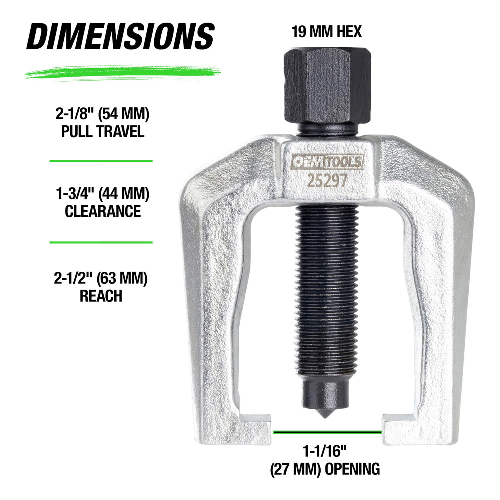 OEMTOOLS packaged inside toolbox for easy storage and quick access