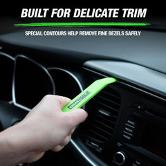 OEMTOOLS extracting a wheel cover clip to protect wheel finish and fasteners