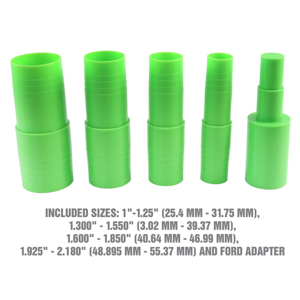 OEMTOOLS transmission plugs close-up showing stepped edges and robust sealing material