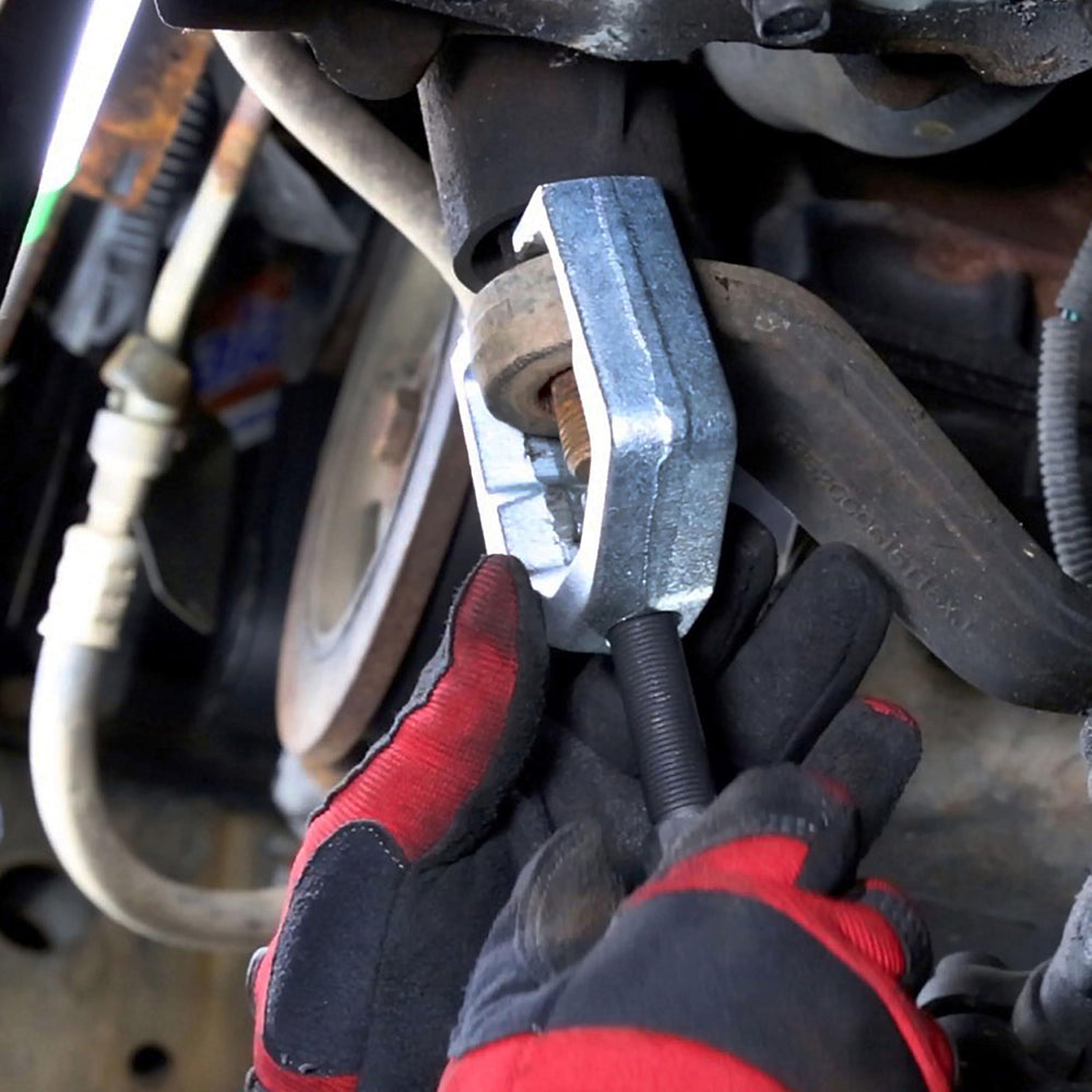OEMTOOLS removing corroded joint illustrating safer repair and less damage