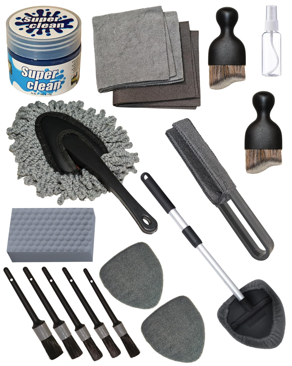 oesee front of kit packed showing all 18 pieces and organized layout for easy access