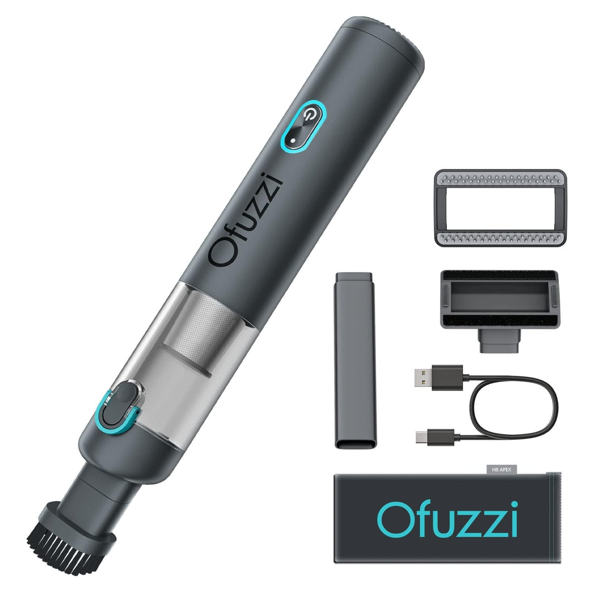 Ofuzzi H8 Apex front view showing compact design and easy grip