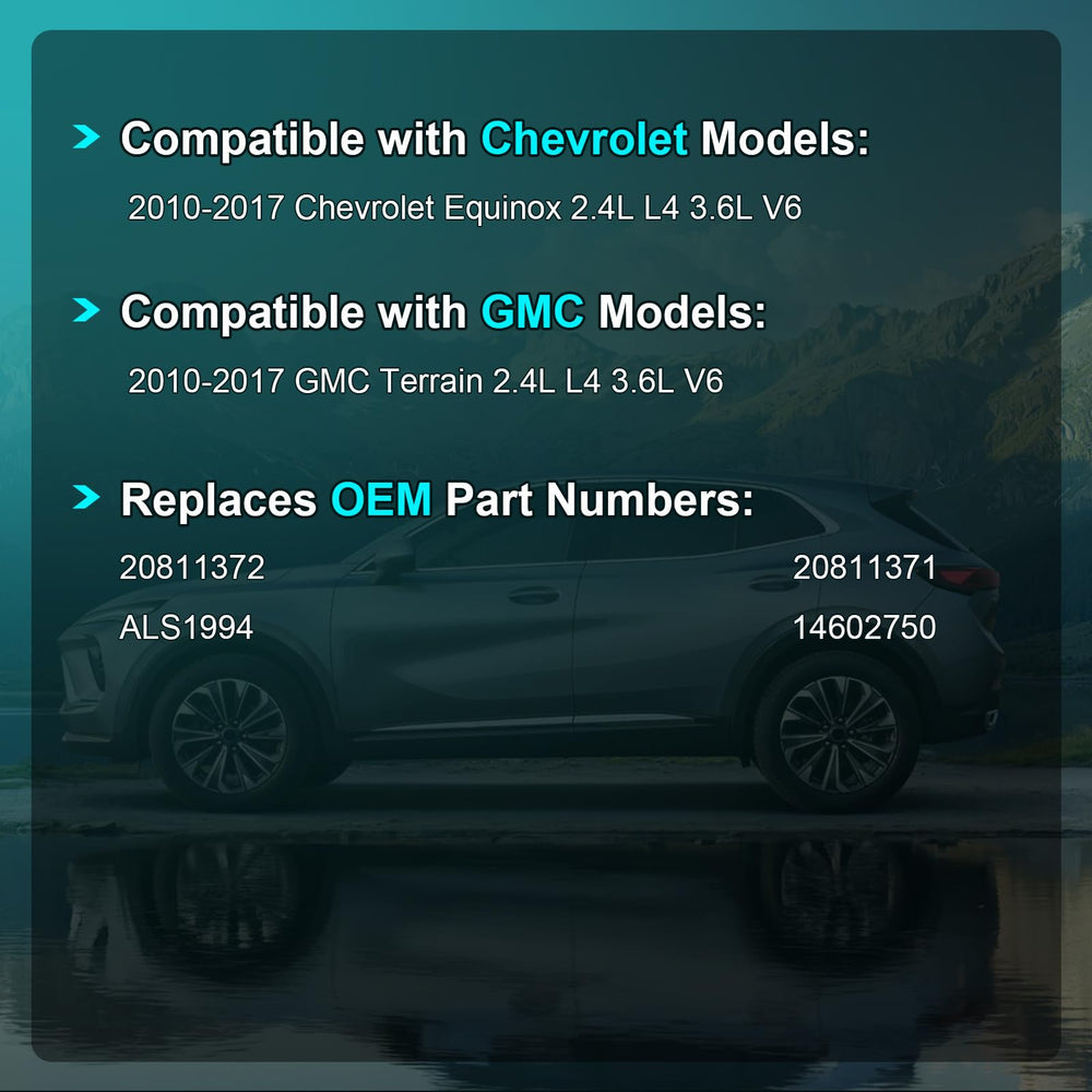 OGATOO front right sensor displayed to show matching pair for balanced wheel speed readings