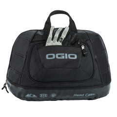 OGIO close-up of integrated foam and fleece interior, cushions against impacts