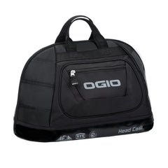 OGIO open helmet bag showing spacious fleece-lined interior, keeps helmet scratch-free