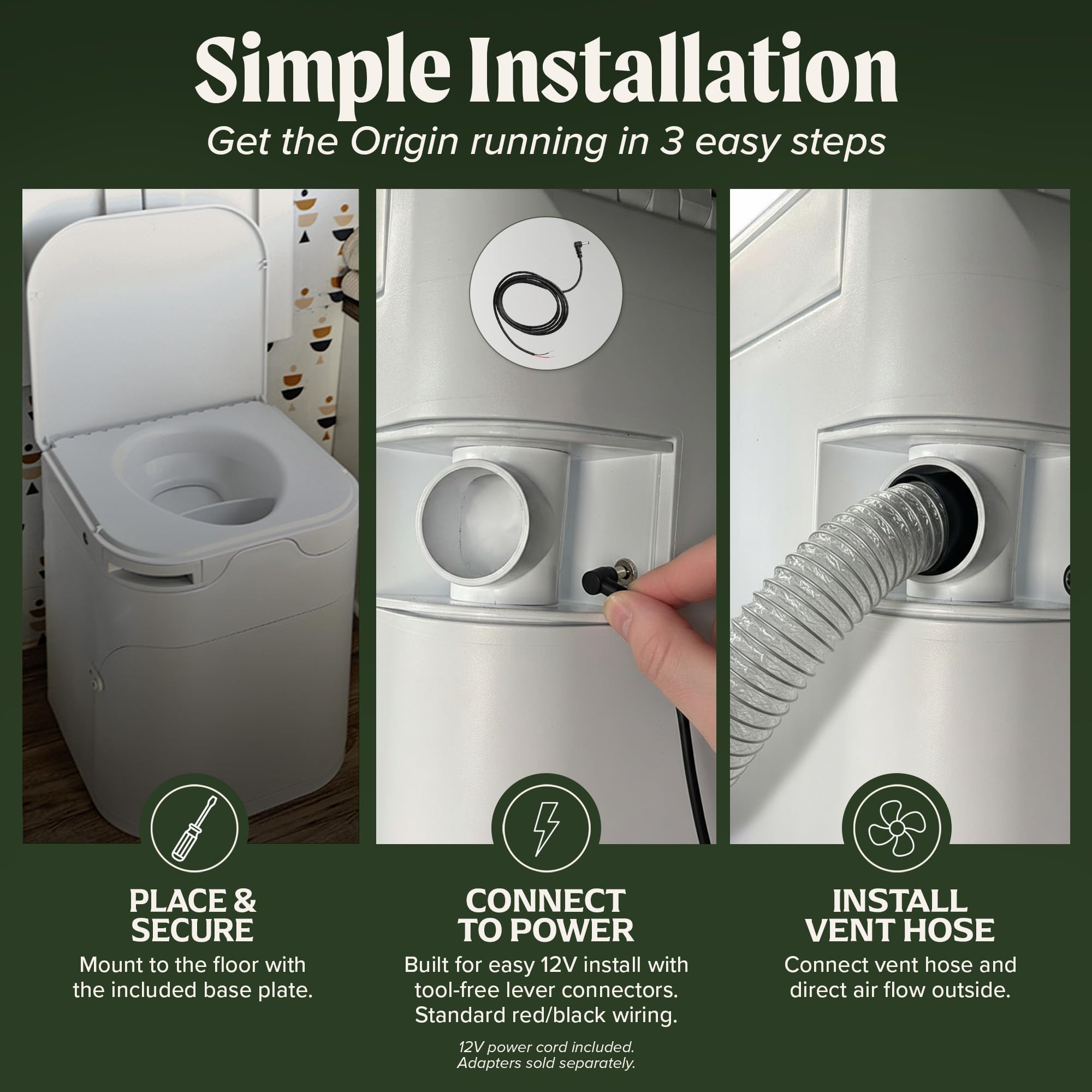 OGO Origin push-button agitator detail demonstrating easy electric mixing