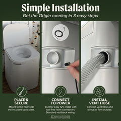 OGO Origin push-button agitator detail demonstrating easy electric mixing
