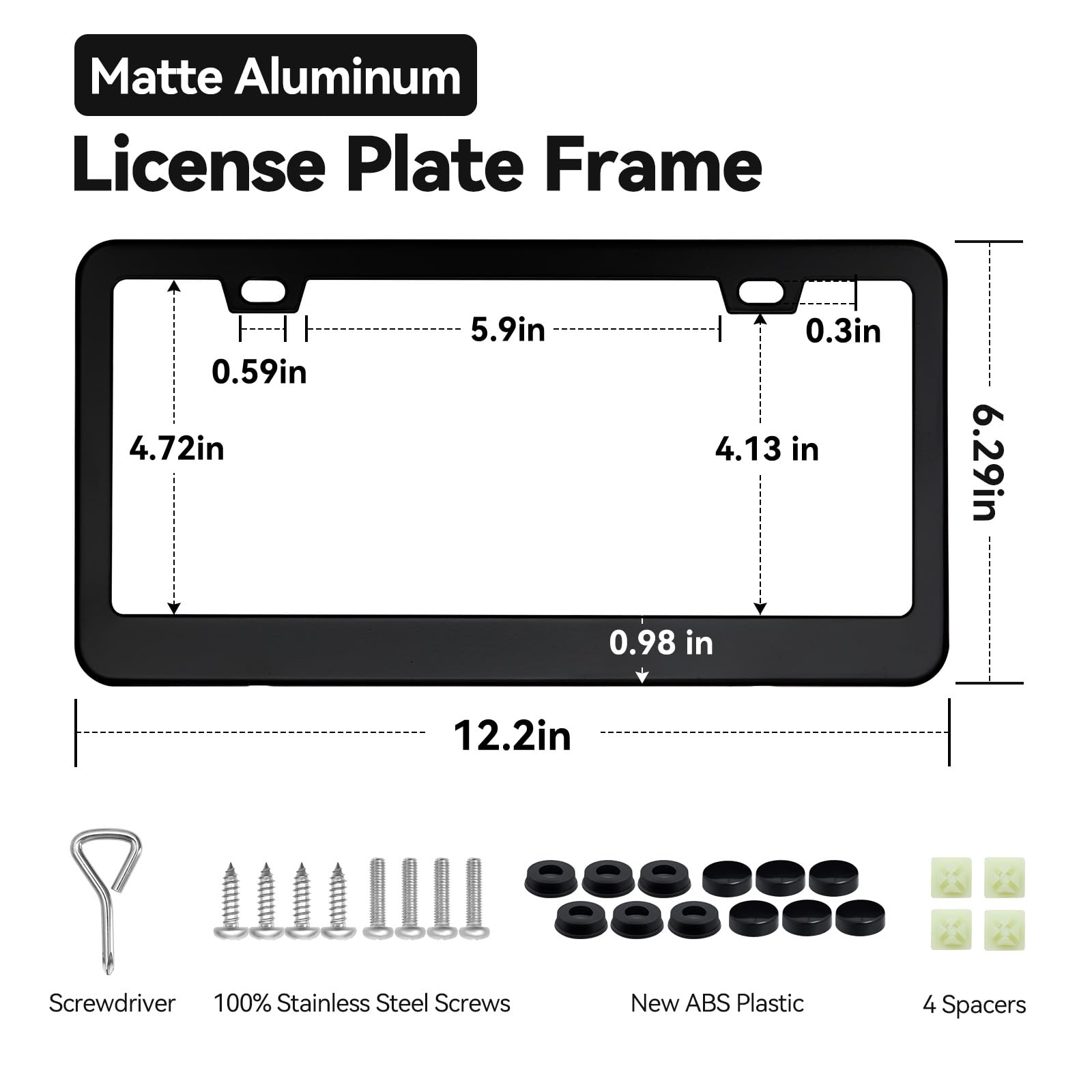 Ohuhu side profile showing thin aluminum edge and low-profile look