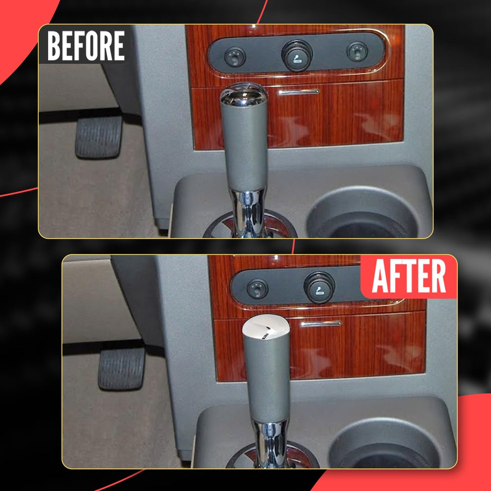 OICCTBF installed on F‑150 center console restoring secure shifting and factory style