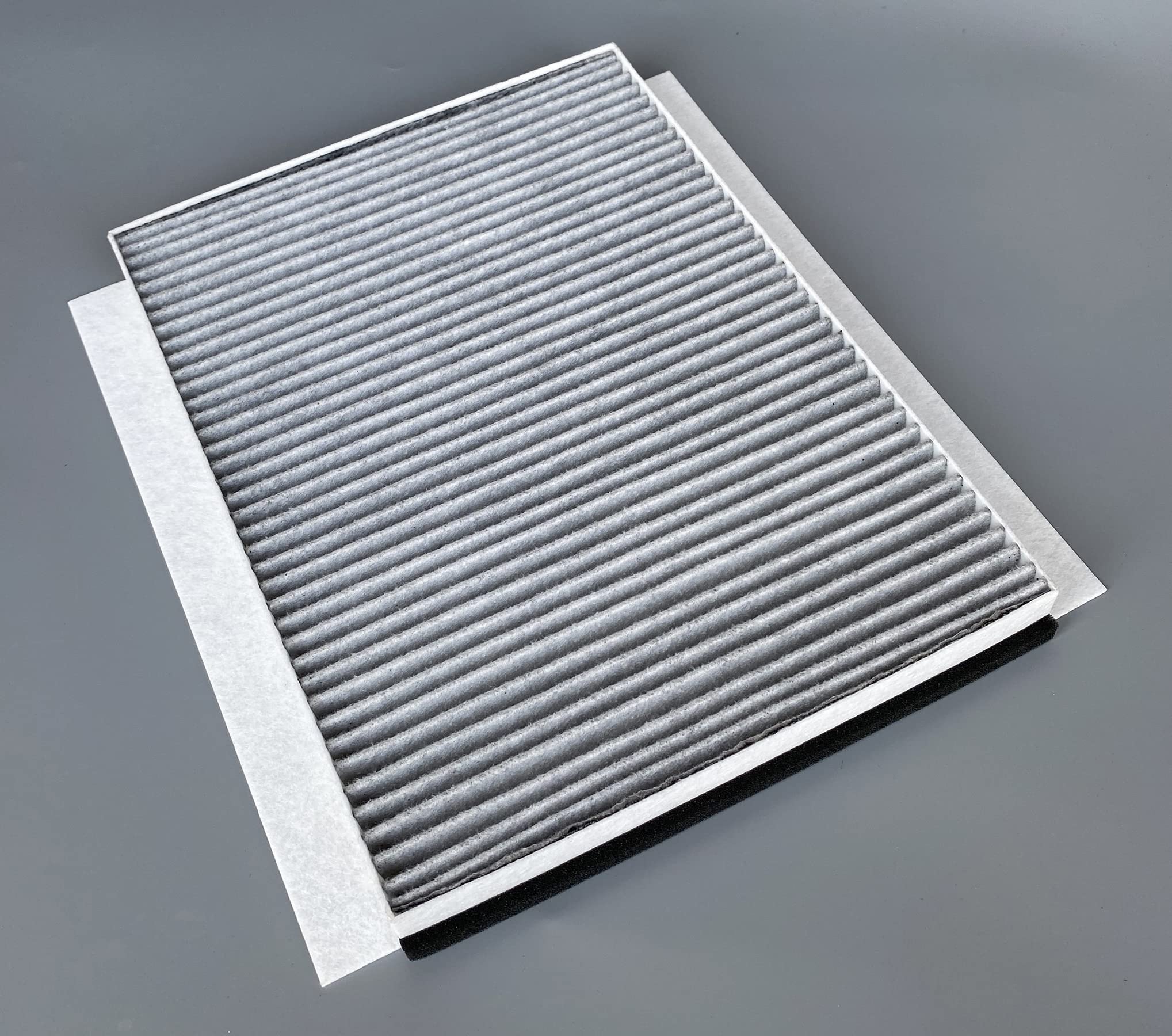 OIFILLIO filter beside ruler showing dimensions for accurate part matching