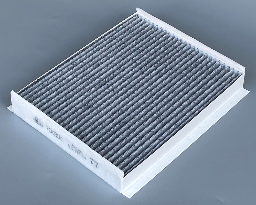 OIFILLIO filters on workbench during F150 maintenance for DIY convenience
