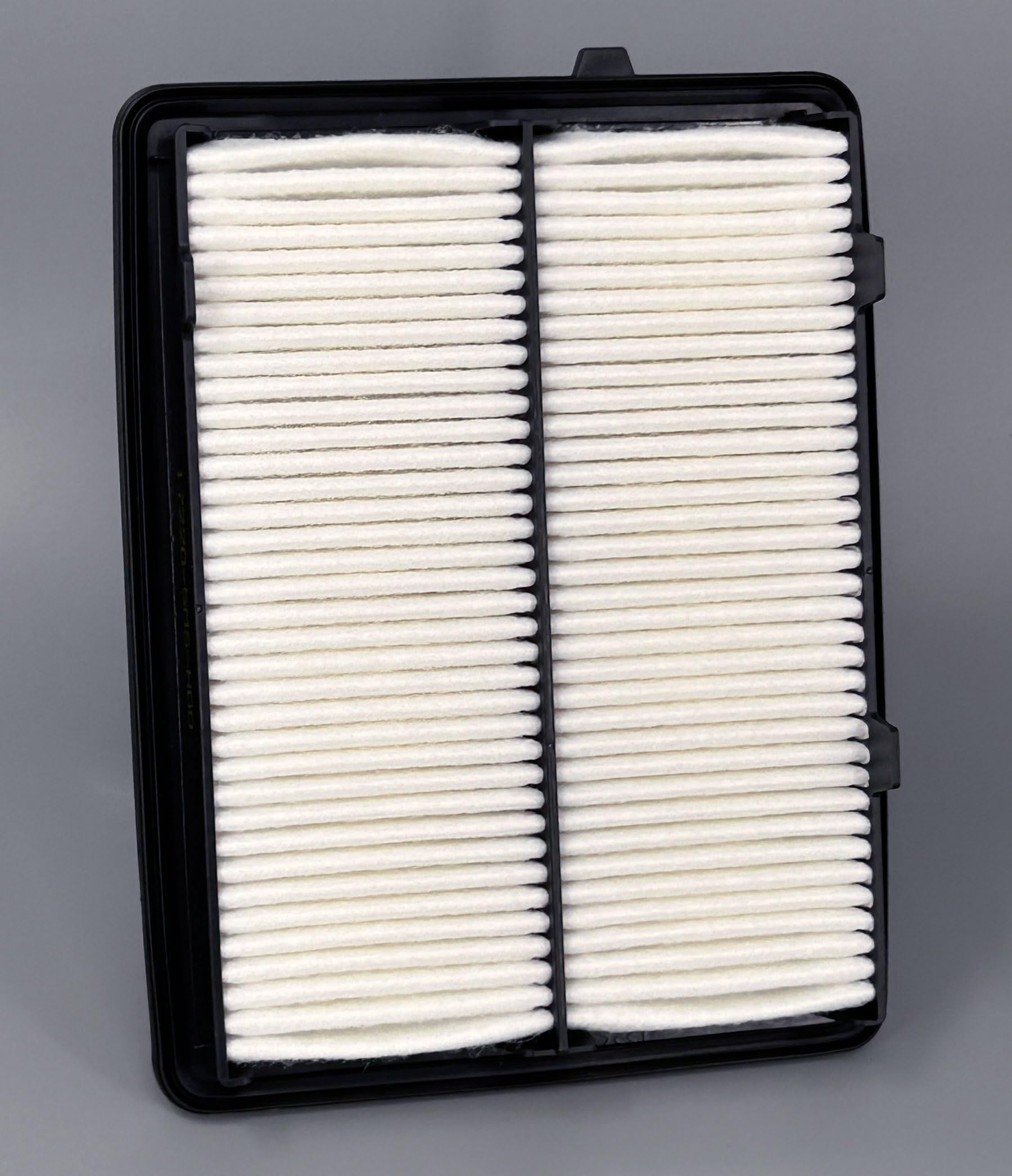 OIFILLIO filter beside ruler showing accurate OEM-sized fitment benefit