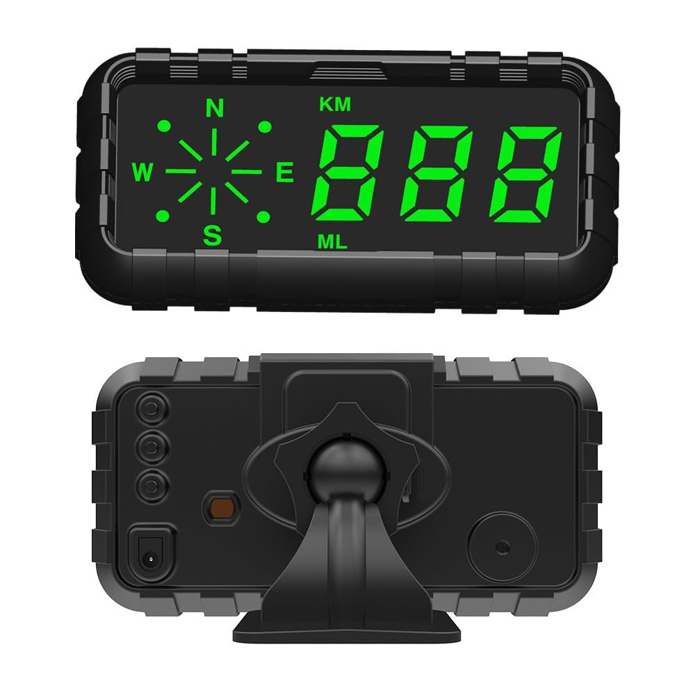 OinDoDi close-up of 4.2-inch LED screen highlighting clear digits and icons