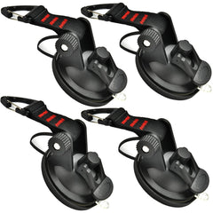 OjpZorynic front view of four heavy duty suction cup hooks showing compact kit and hooks