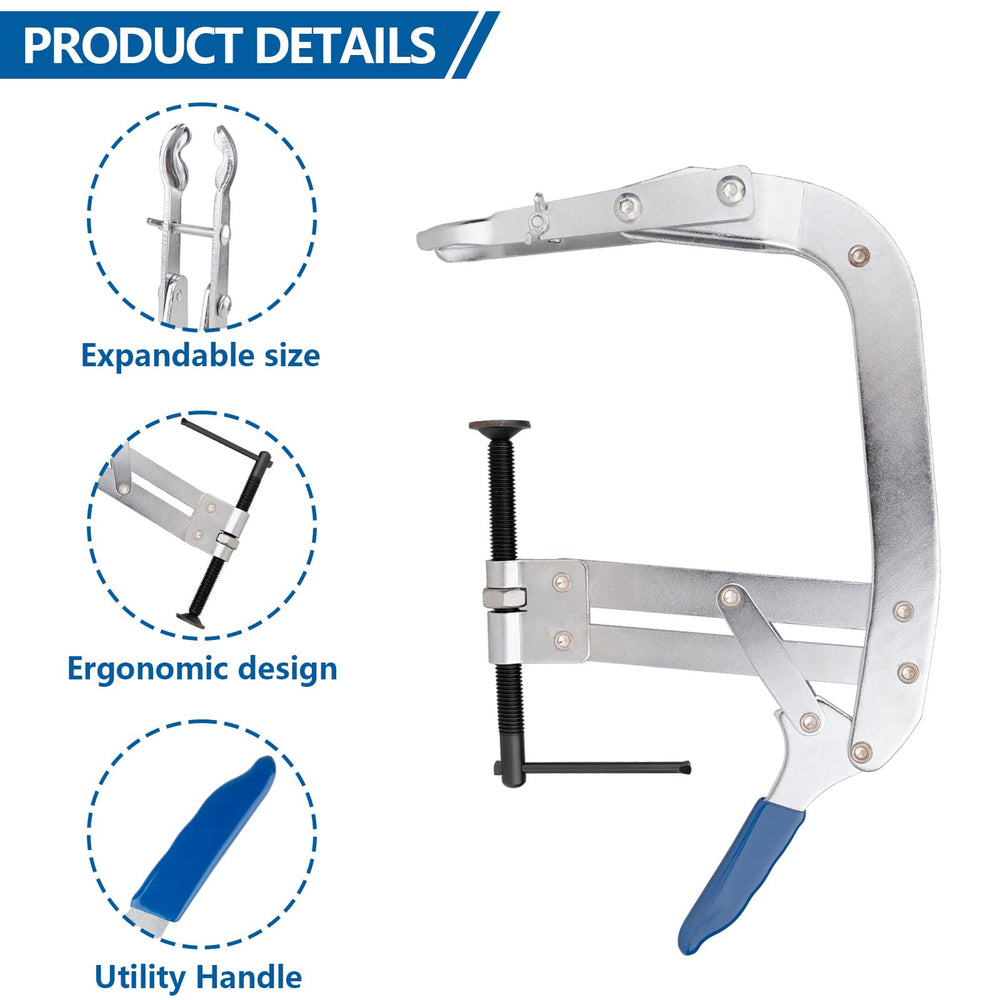 Ojtrtdr dipped plastic handle detail showing ergonomic grip for reduced fatigue
