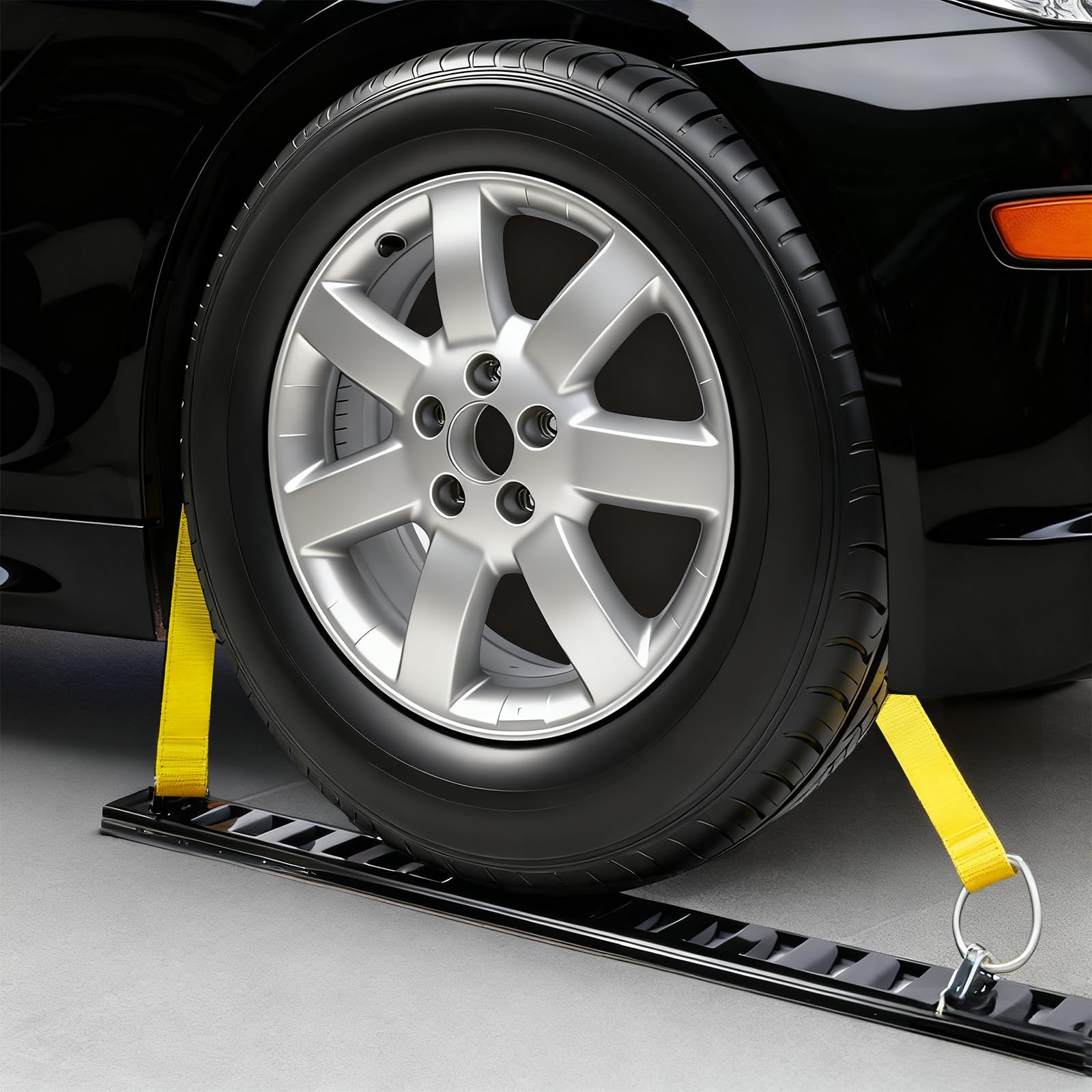 Okllen rail beside tools for scale showing compact one-foot size and flexible placement benefit