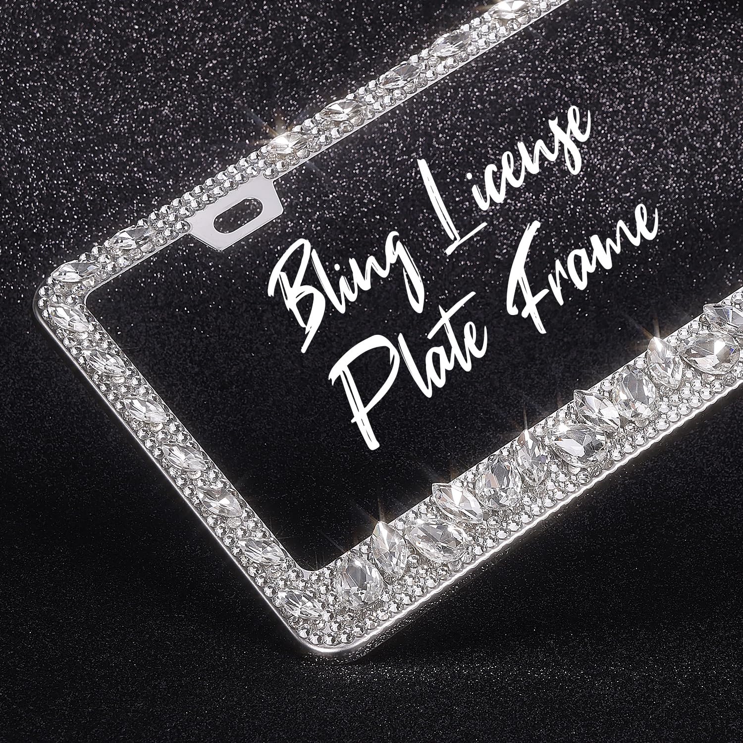 OKLPF closeup rhinestone detail highlighting large crystals and brilliant sparkle