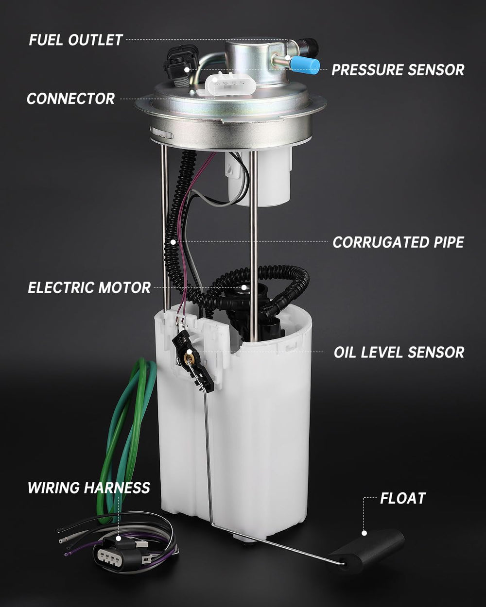 OKLPF internal strainer detail preventing debris and preserving flow