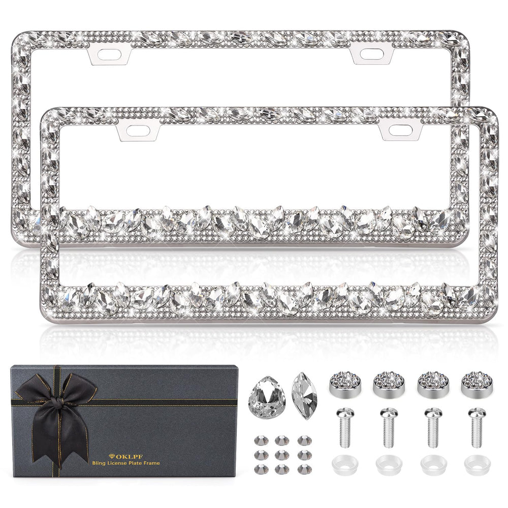 OKLPF front view of silver frames showcasing full design and fit benefit