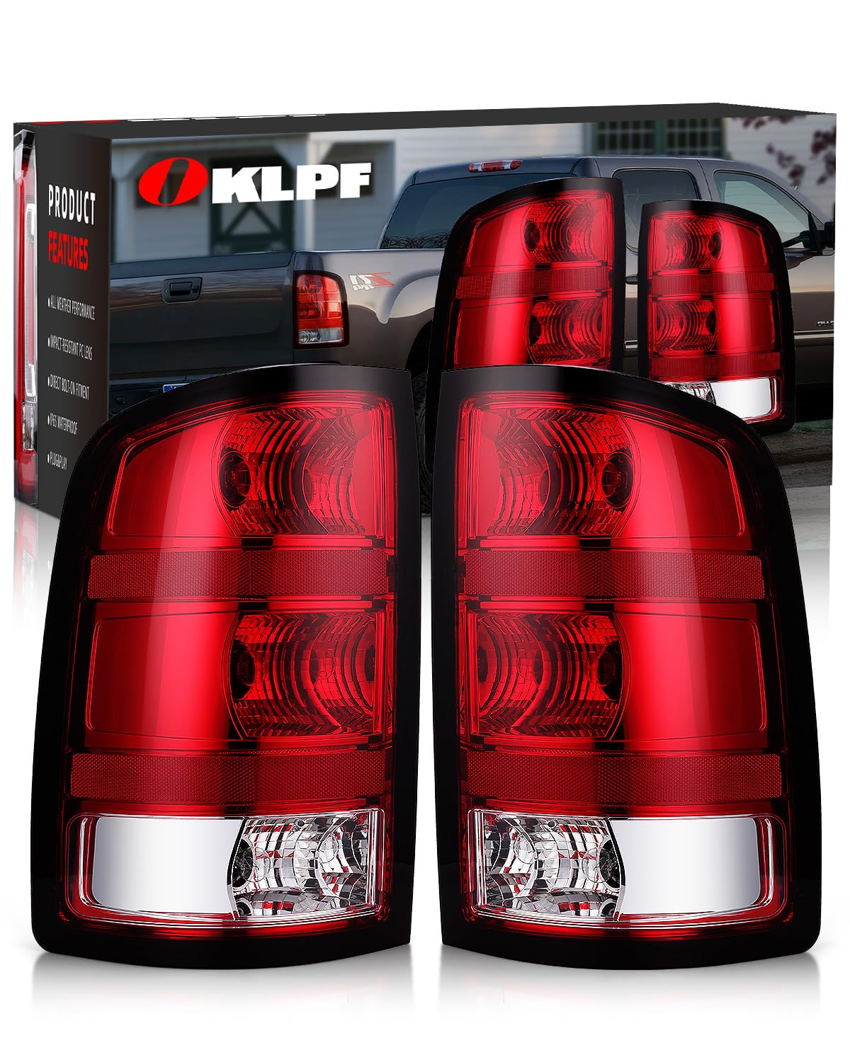 OKLPF front view tail light showing fit and finish benefits