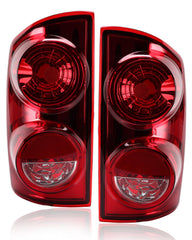 OKLPF tail light front assembly showing clean lens and fit for improved visibility