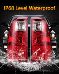 OKLPF tail light installed on Ford Super Duty illustrating exact fit