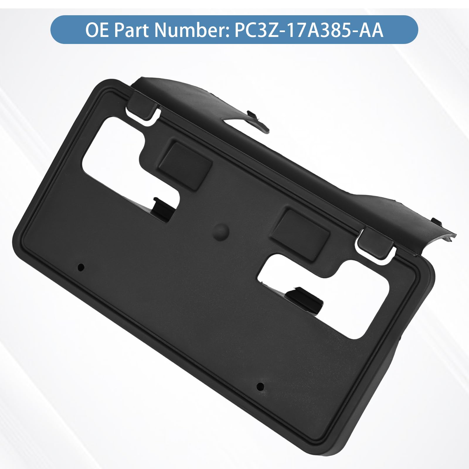 OKPARZ mounted on Super Duty bumper showing secure fit benefit