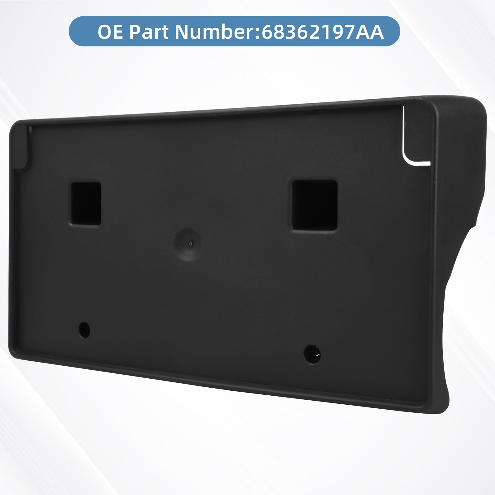 OKPARZ side profile of bracket illustrating low-profile design benefit