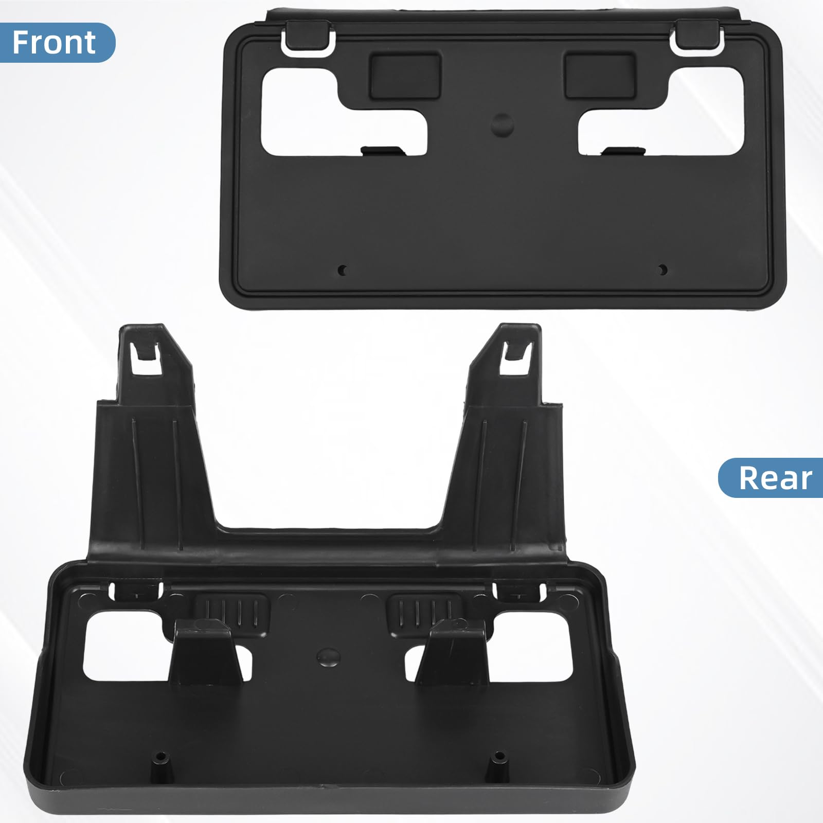 OKPARZ bracket beside ruler showing exact dimensions and correct fit benefit