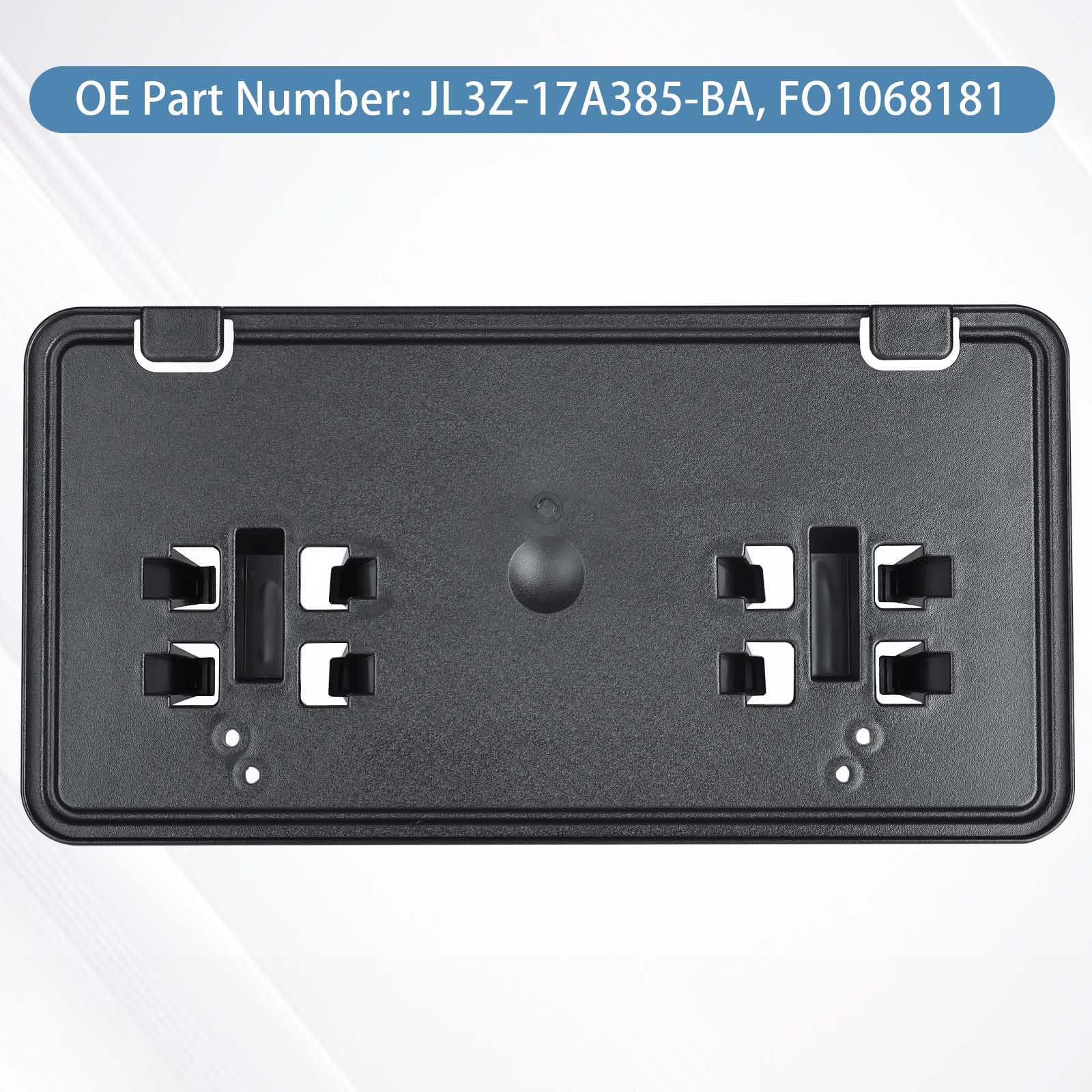 OKPARZ bracket installed on F-150 front bumper illustrating seamless OEM look
