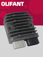 OLIFANT heat sink detail displaying cooling fins for stable performance