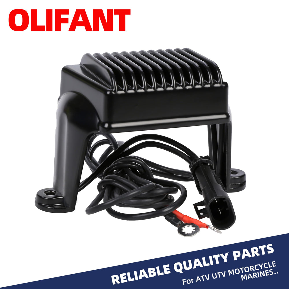 OLIFANT installed on Electra Glide displaying restored charging reliability