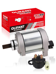 OLIFANT starter front view showing mounting pattern and quick verification benefit