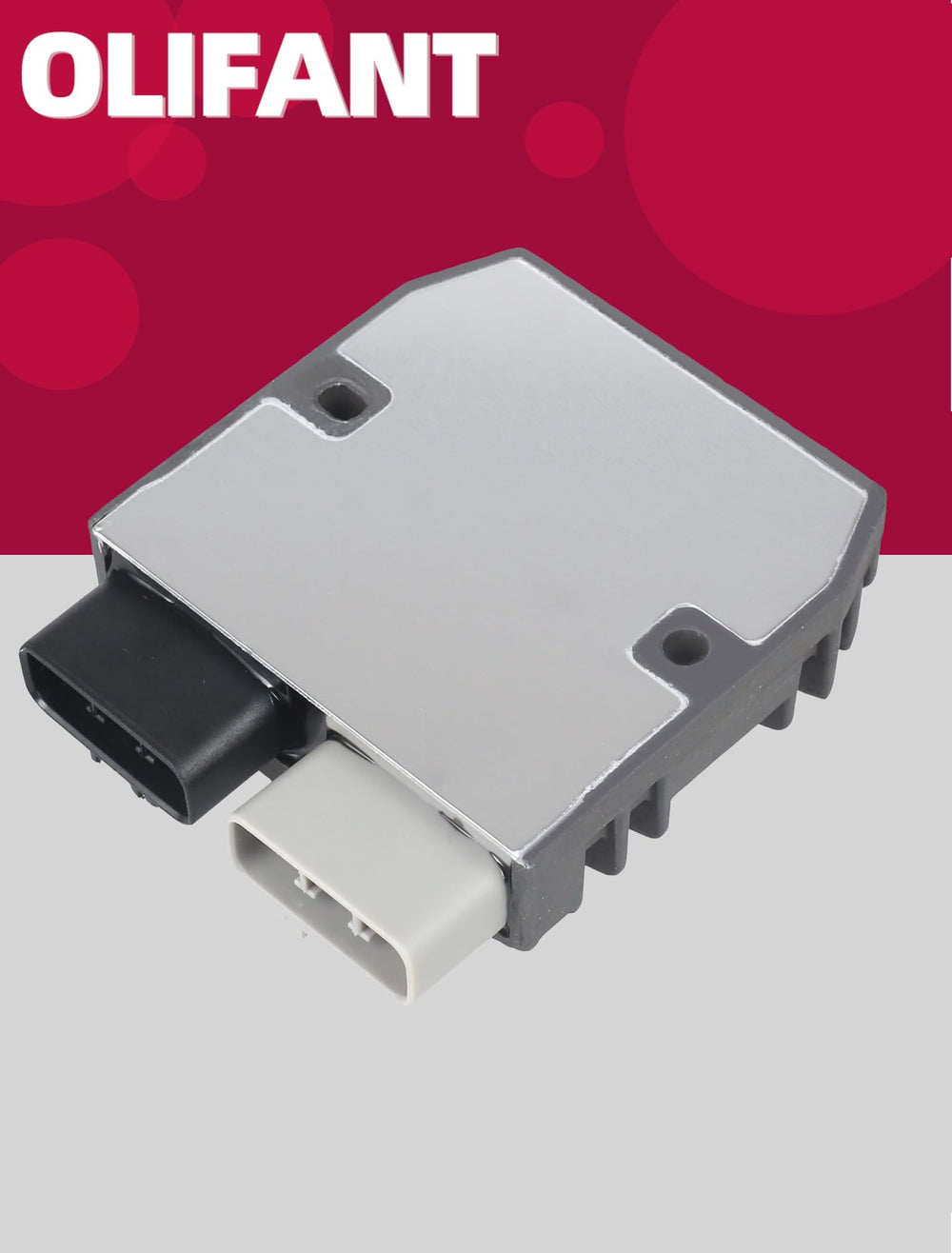 OLIFANT regulator on trail-ready Yamaha demonstrating stable charging benefit