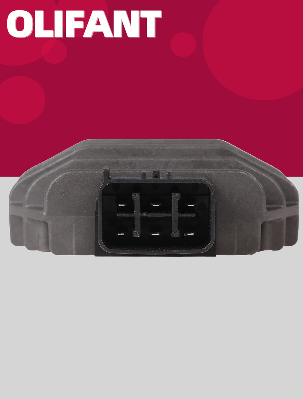 OLIFANT heat-sink detail demonstrating thermal dissipation for longer component life