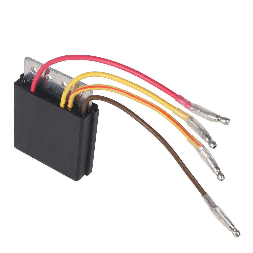 OLIFANT four-wire harness plug displayed for compatibility with listed Polaris models